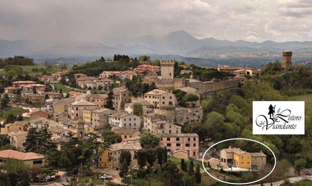 Hotel Il Ristoro Del Viandante à Offagna Extérieur photo